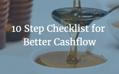 10 step checklist for better cashflow