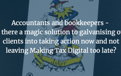 Making Tax Digital – The Magic Solution