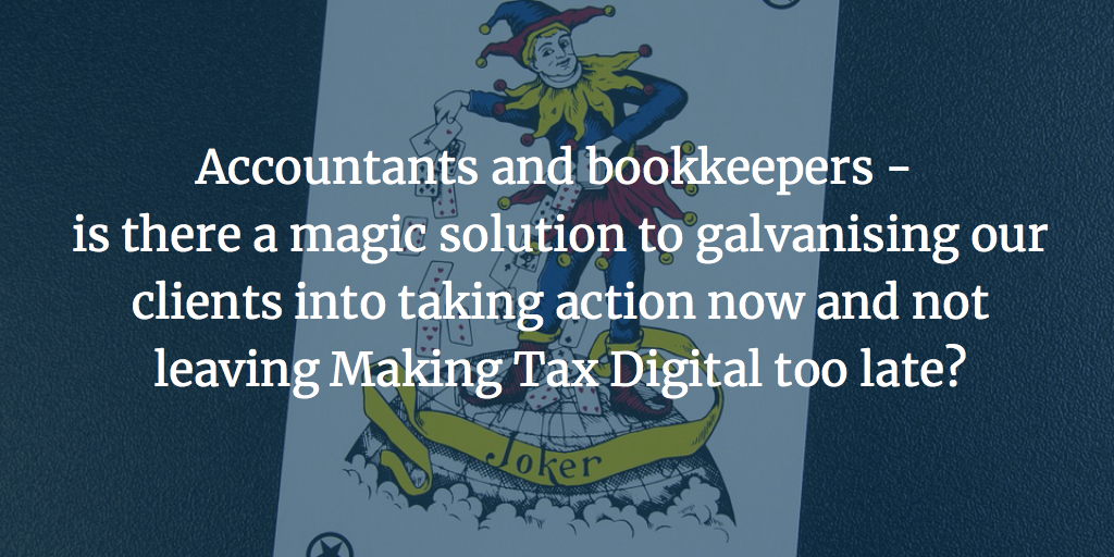 Making Tax Digital – The Magic Solution